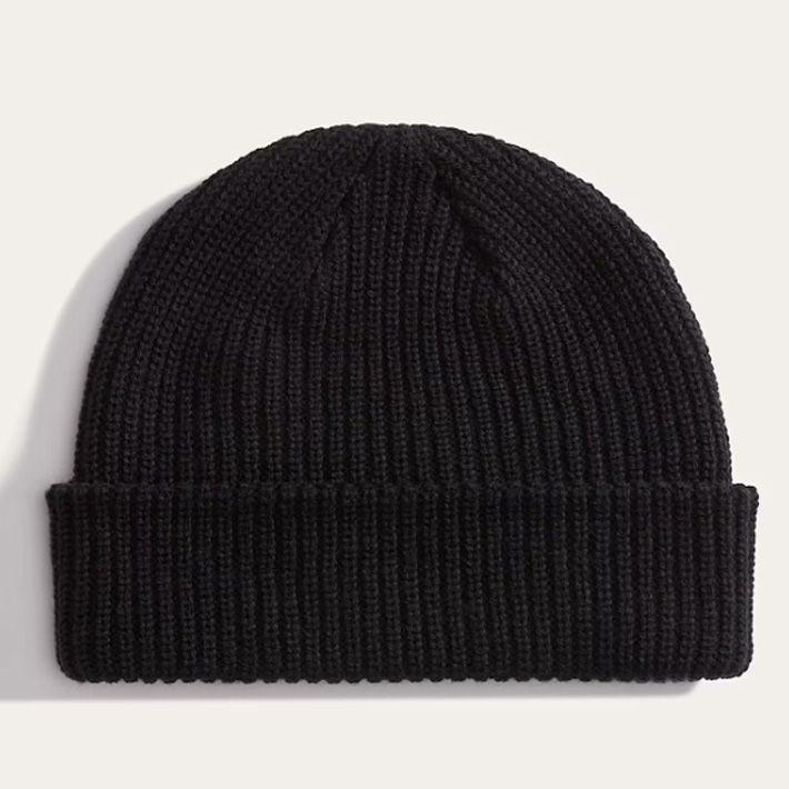 Used VANS Vans Core Basic Cuff Beanie VN000QB4BLK Beanie Knit Hat Black Unisex