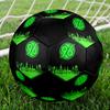 Hannover 96 Indoor Soccer Ball Colorful Machine Stitched PVC Size 5 Team Training Competition Ready Durable High-Bounce Cool Sports Gift