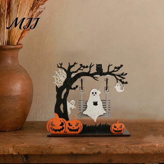 Cute Halloween Gifts for Kids Funny Desktop Swing Decor, Spooky Home Decor Living Room Office Desk Props Tabletop, Gothic Fall Themed Ornament, Unique