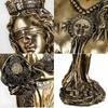 19,5cm 21,5cm Mini Tyche Skulptur Antike Griechische Göttin des Reichtums Skulptur Statue Geschenk Büro Glücksbringer Glücksdekorationen