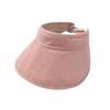 Soft Cotton Foldable Sun Protection Visor Hat