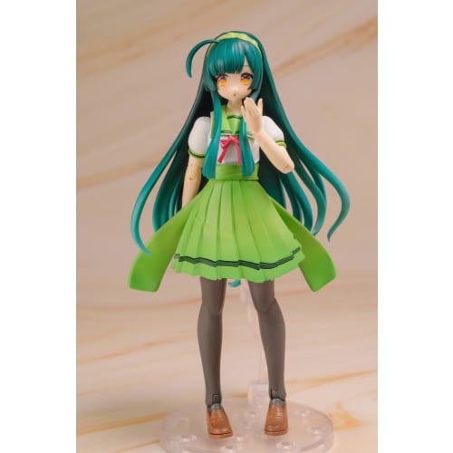 PLUM Office A (PLUM) Plafia Tohoku Zunko Mini Figure Set, Approximately 130mm Tall, 1/12 Scale, Pre-Colored Plastic Model Kit, PP229