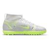 New Nike Mercurial Superfly 8 Academy TF Metallic Silver Volt GS CV0789-107