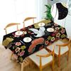 Japanese Crane Asian Oriental Heron Bird Rectangle Tablecloth Party Decor Farmhouse Kitchen Dining Tablecloth Home Table Decor