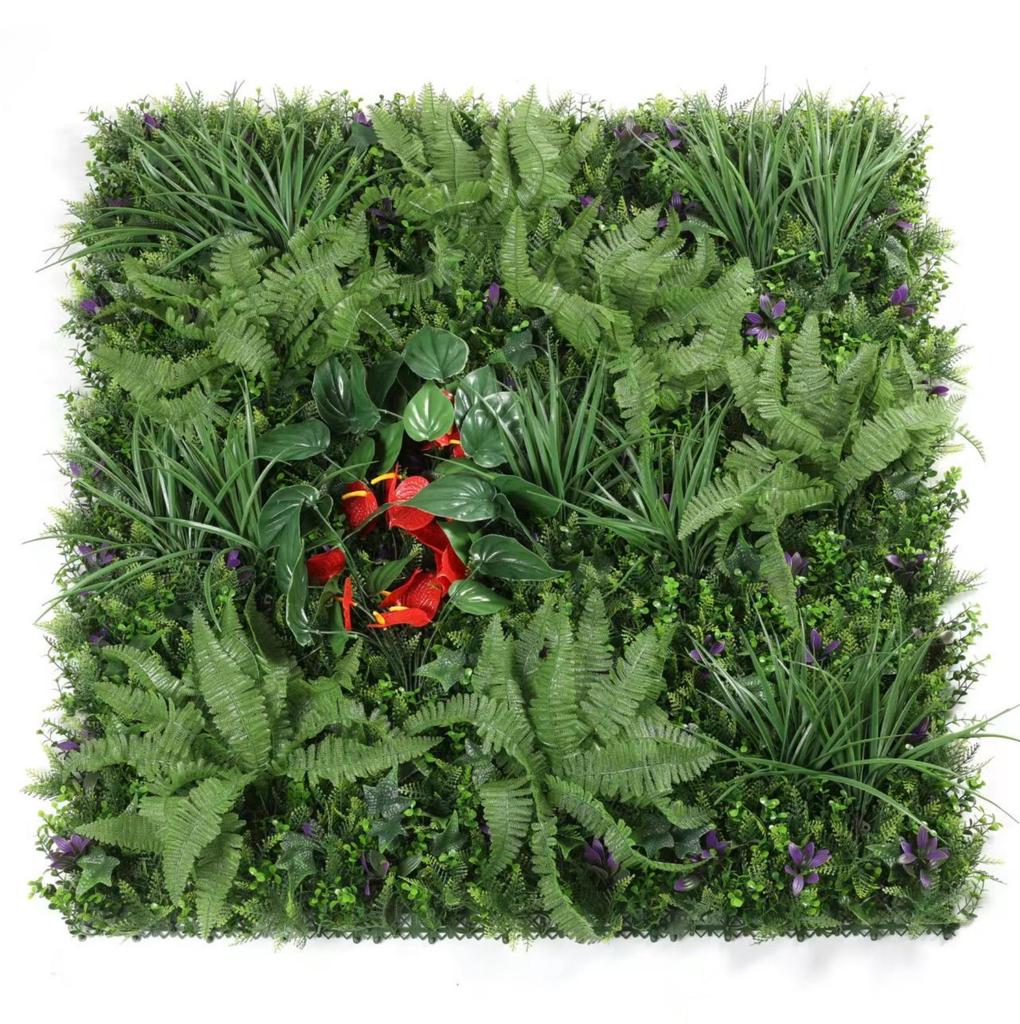 3D Bionic Plant Wall Decor - Indoor/Outdoor Artificial Greenery & Flowers
