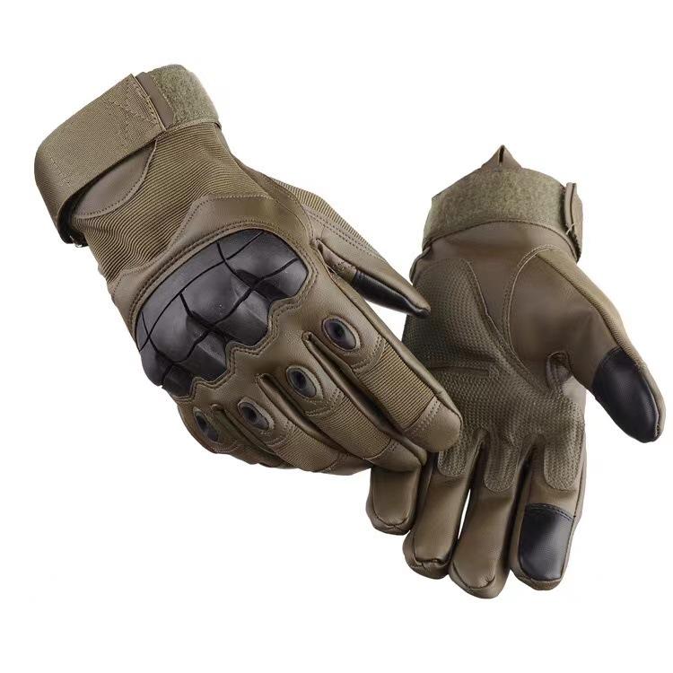 Tactical Gloves Men Outdoor Soft Shell Full Finger Protection Sports Training Military Fan Special Forces Riding Gloves