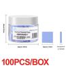 100Pcs Thermal Pad Insulating Silicone High Temperature Resistance Pads Motherboard Cpu Ic Gpu Repair Pre-Cut Thermal Pads