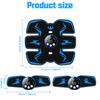 NEW USB Rechargable EMS Muscle Stimulator Electric Massage Therapy Pain Relief Meridian Full Body Massager Intelligent Fitness
