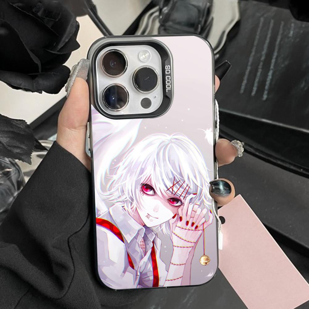 

Juuzou Suzuya Phone Case For iPhone 16,15,14,13,12,11,Pro,Max,Plus,Mini,XS,SE Anti Fall Black Matte Hard Bumper iPhone13