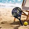 Carbonfaser Padel Schläger Anfänger Leichtgewicht Kontrolle Training Mit Glasfaser Saiten