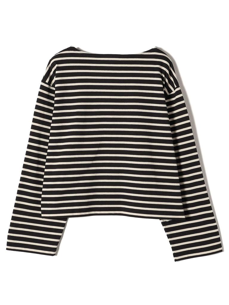 SHIPS Primary Navy Label Machine Washable Wide Striped One Size Women's Pullover, Women's, 312050343, Black,
