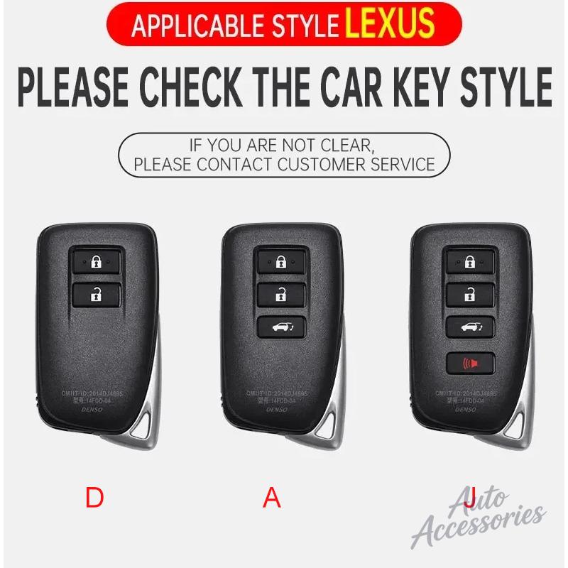 2/3/4 Button Car Key Fob Case Cover Holder Shell Protection For Lexus NX GS RX IS ES GX LX RC 200 250 350 LS 450H 300H Accessory JM3