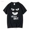 Hallo Dave Papa Lazarou T-Shirt The League of Gentlemen Reece Shearsmith lange Ärmel Vintage Gewaschene Grafikdesigner Kleidung