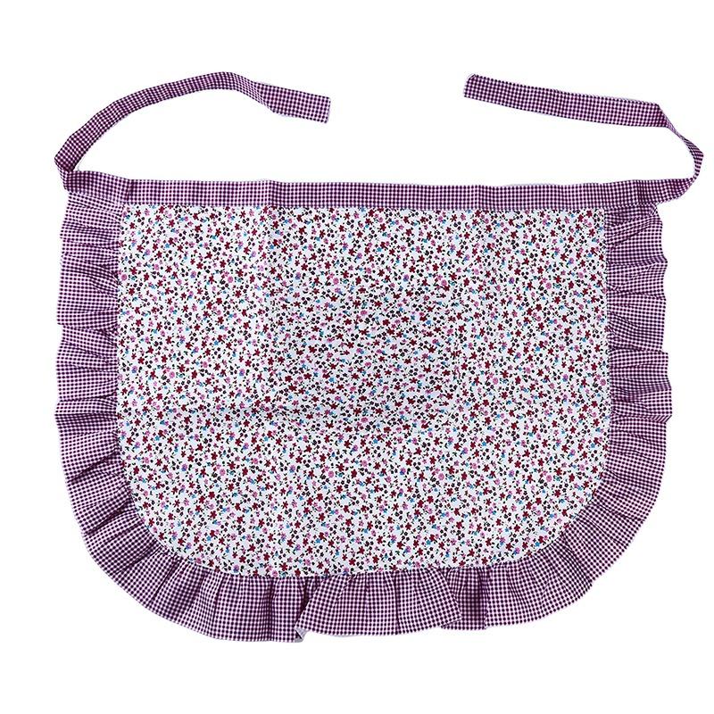 Short Waist Kitchen Apron Lace Half Waist Bib Maid Costume With Kitchen Party Favors For Women Waitress New