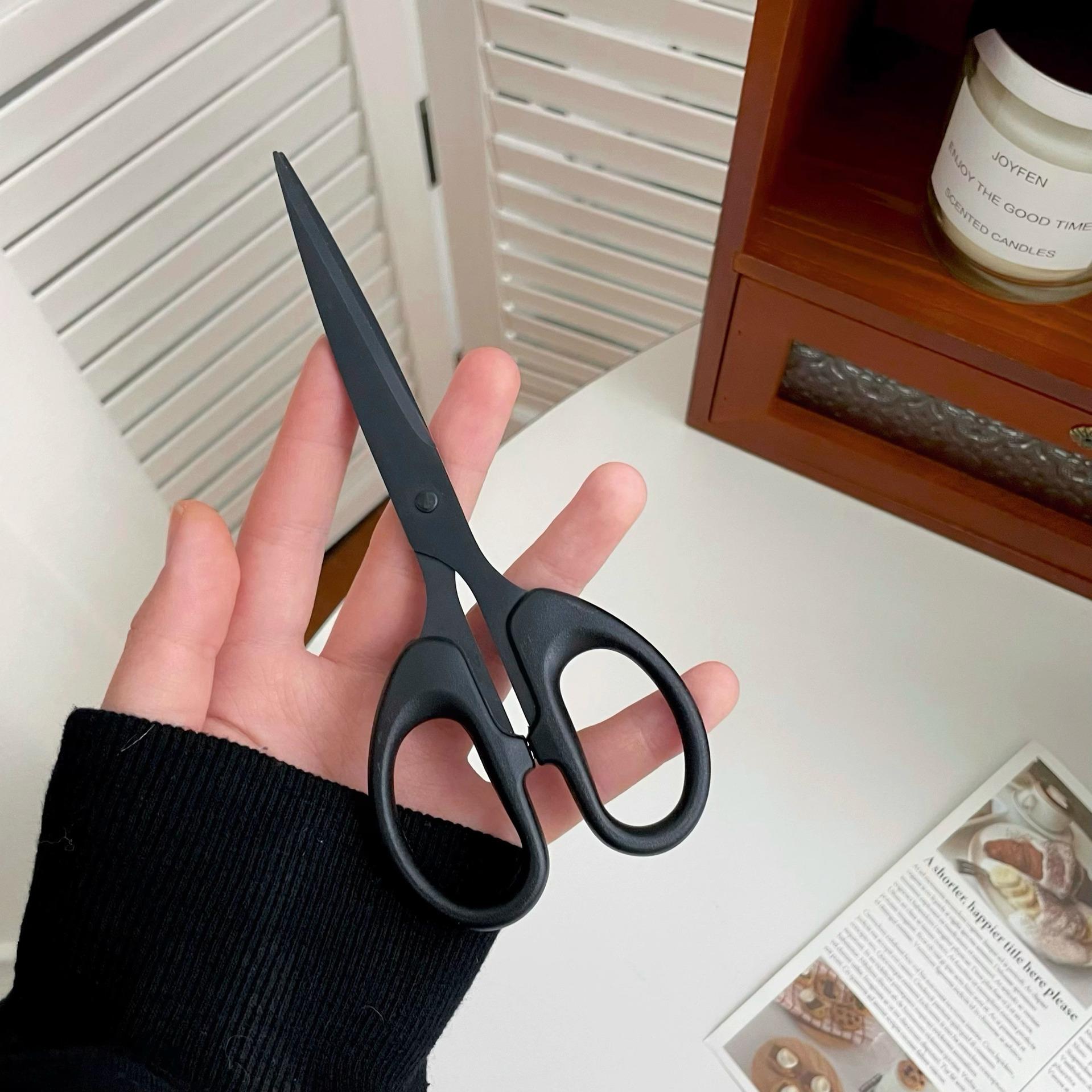 

Ручной работы Офисные ножницы с круглой головкой из нержавеющей стали для резки бумаги и обрезки ниток