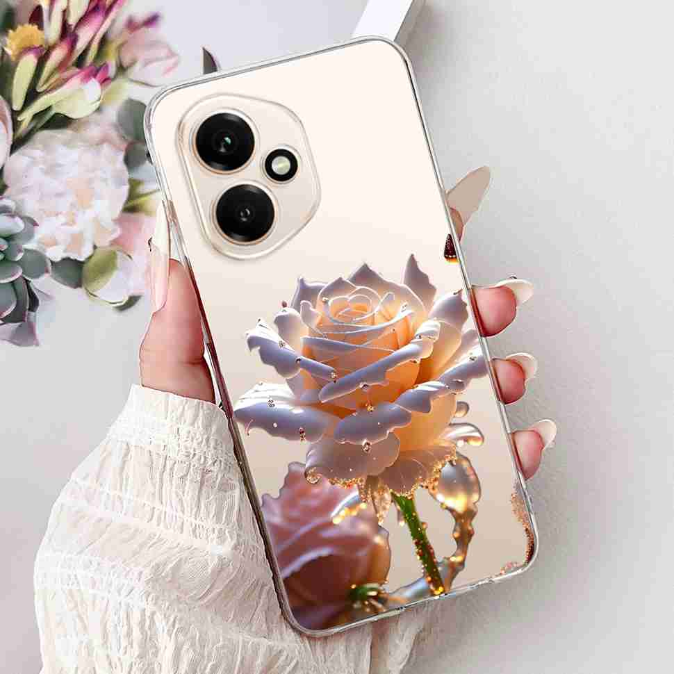 For Honor 400 5G 6.55" Case DNY-NX9 Cartoon Cat Girl Love Soft Silicone TPU Cover For Huawei Honor 400 Global Phone Cases Bumper