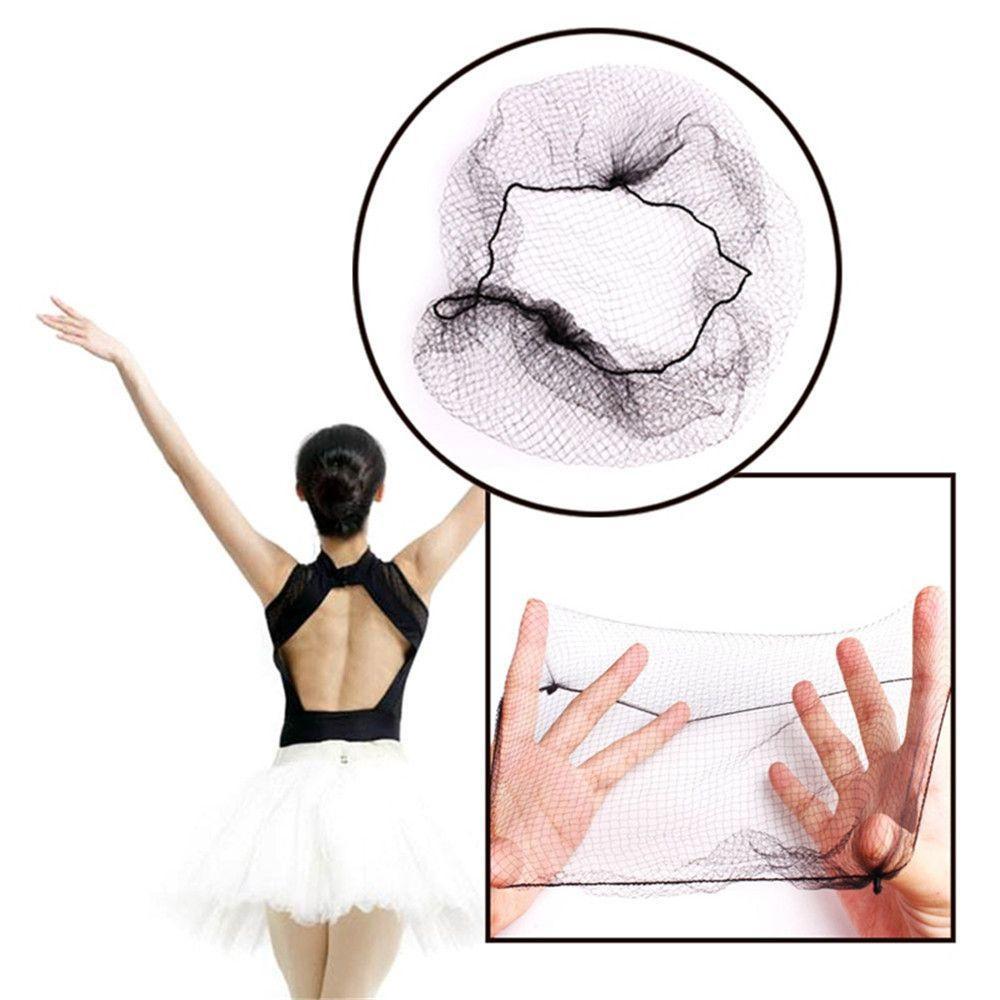 Fine Mesh Wig Net Women Fashion Ballet Snood Invisible Hair Nets Elastic Edge New Hair Accessories Styling Tool Bun