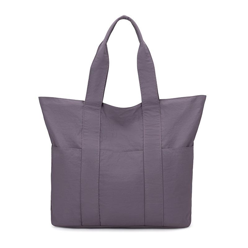 Autumn new simple casual shoulder bag retro large capacity shoulder bag to work carry commuter tote bag women