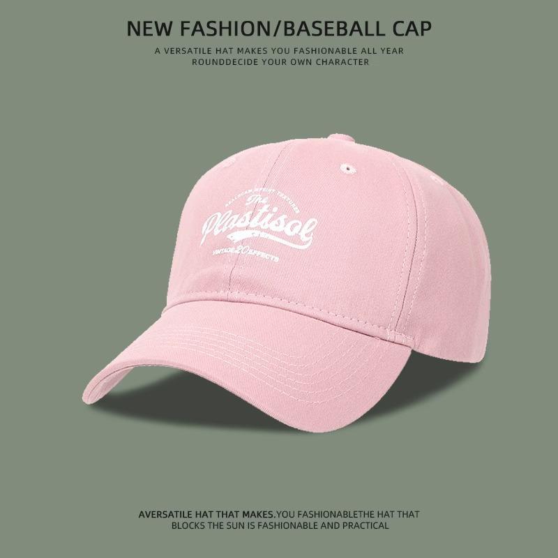 New Face showing Small Baseball Hat for Women with Deep Top Wide Brim Big Head Circumference Korean Version Sun Protection Outdoor Casual Baseball Cap
