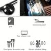 For Toyota Crown S210 2012-2018 Interior Central Control Panel Door Handle Carbon Fiber Stickers Decals Car Styling Accessorie