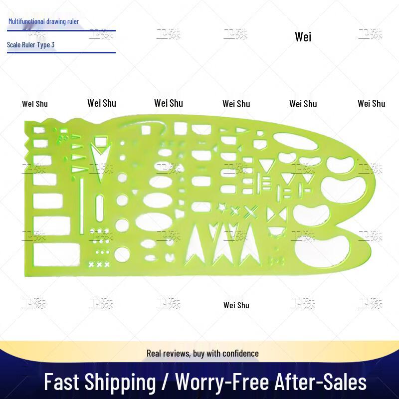 Multi-function Military Map Plotting Ruler