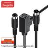 Xianglaixin 8-Pin T-Type Conference System Extension Cable