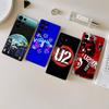 1pc Famous U-U2 Rock Band Phone Case For Samsung S 24 Fe 25 Ultra Plus 20 Lite 21 30 22 23 24 22 Ultra 5G Fundas
