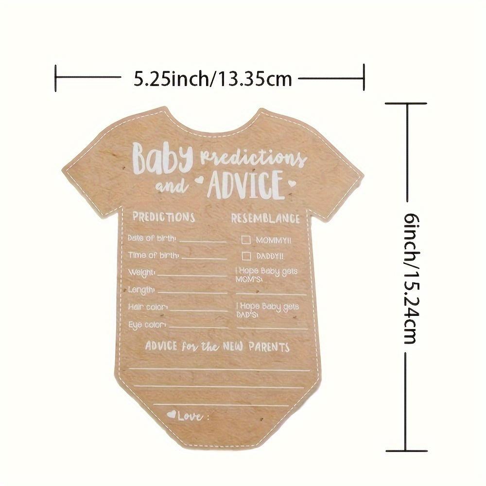 25 Prediction Cards/suggestion Cards/party Decorations, Kraft Paper.