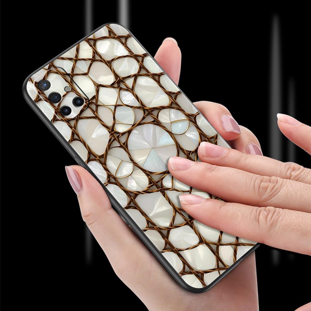 Phone Case For Oneplus 13R 13 12 10T 11 R10 Nord N100 N200 N10 9 9R CE 2 3 Z Pro Lite 5G Soft TPU Cover Folds Texture Fundas Bag