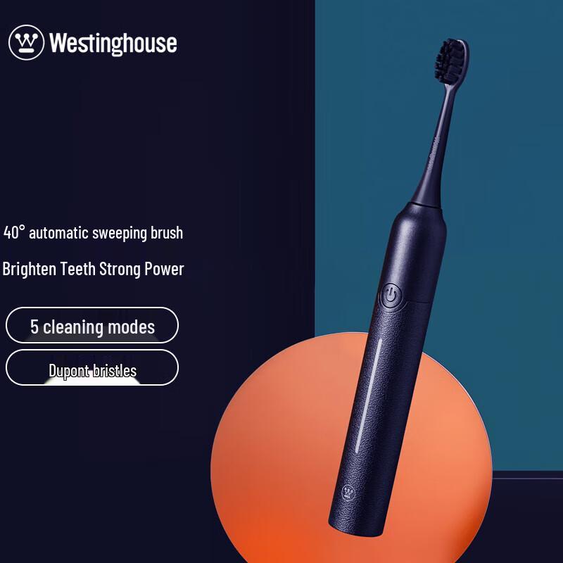 Westinghouse WT-508 Black Sonic Electric Toothbrush