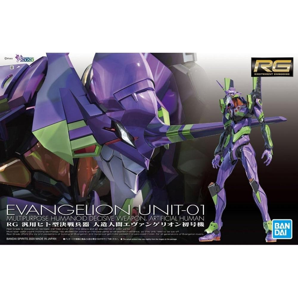 Bandai Spirits Rg Evangelion Unit 01 Color Added Model Kit 1 Piece