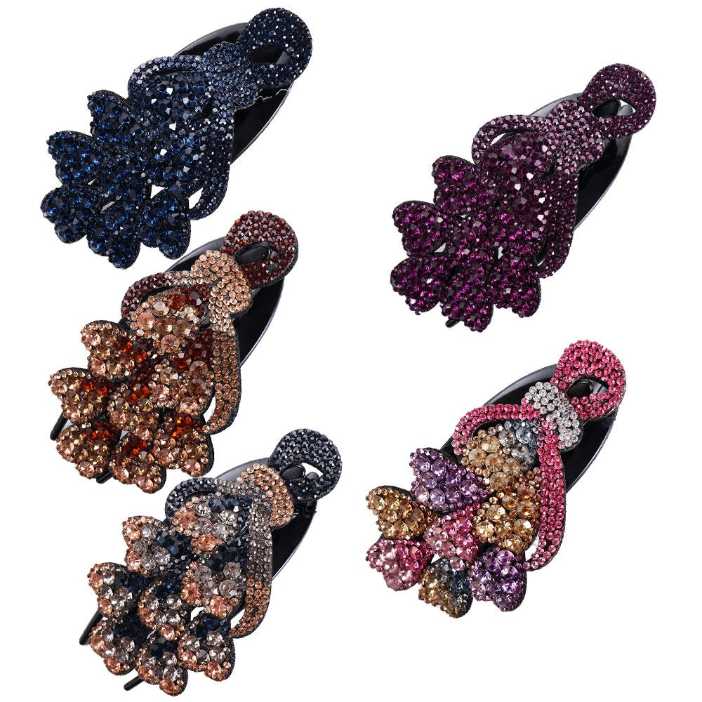 Lady Back Of Head Colorful Hair Accessories Duckbill Clip Women Hair Claw Korean Style Hair Clip