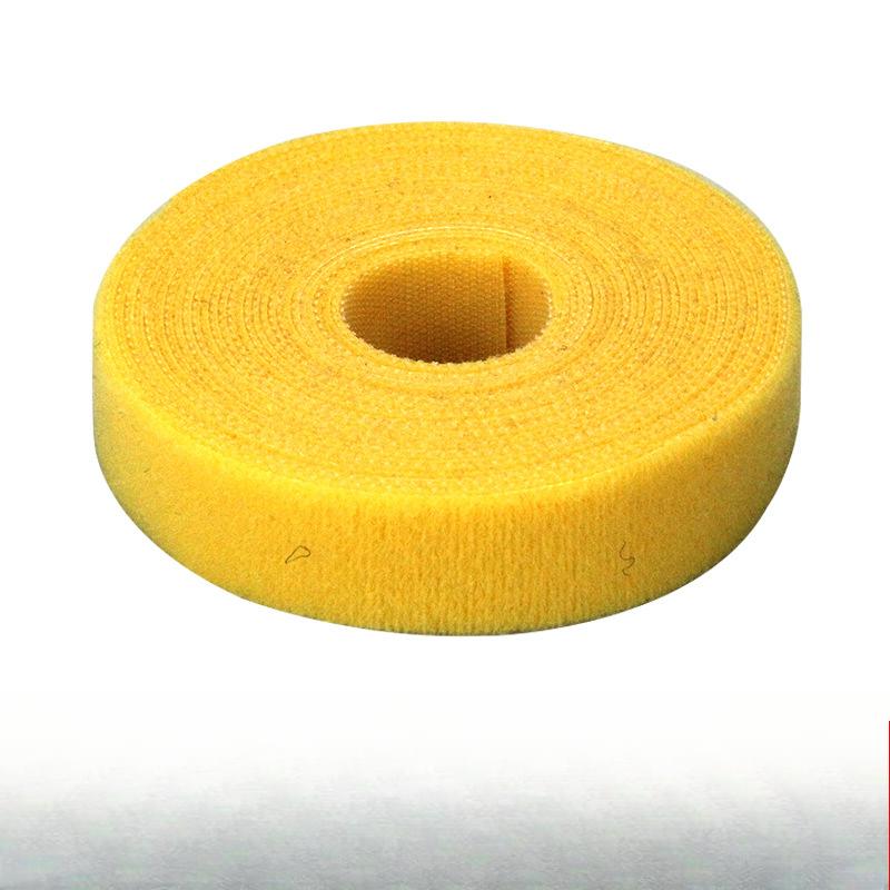 5 Meter/Rull Nylon Kabelbinder Strøm Wire Loop Tape Multifunksjon Nylon stropper Feste gjenbrukbar