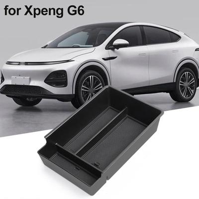 Für Xpeng G6 Auto Mittelkonsolenfach Armlehnenaufbewahrung Aufräumen Verstauen Autozubehör Box Organizer Zubehör Innen Bla G0E7