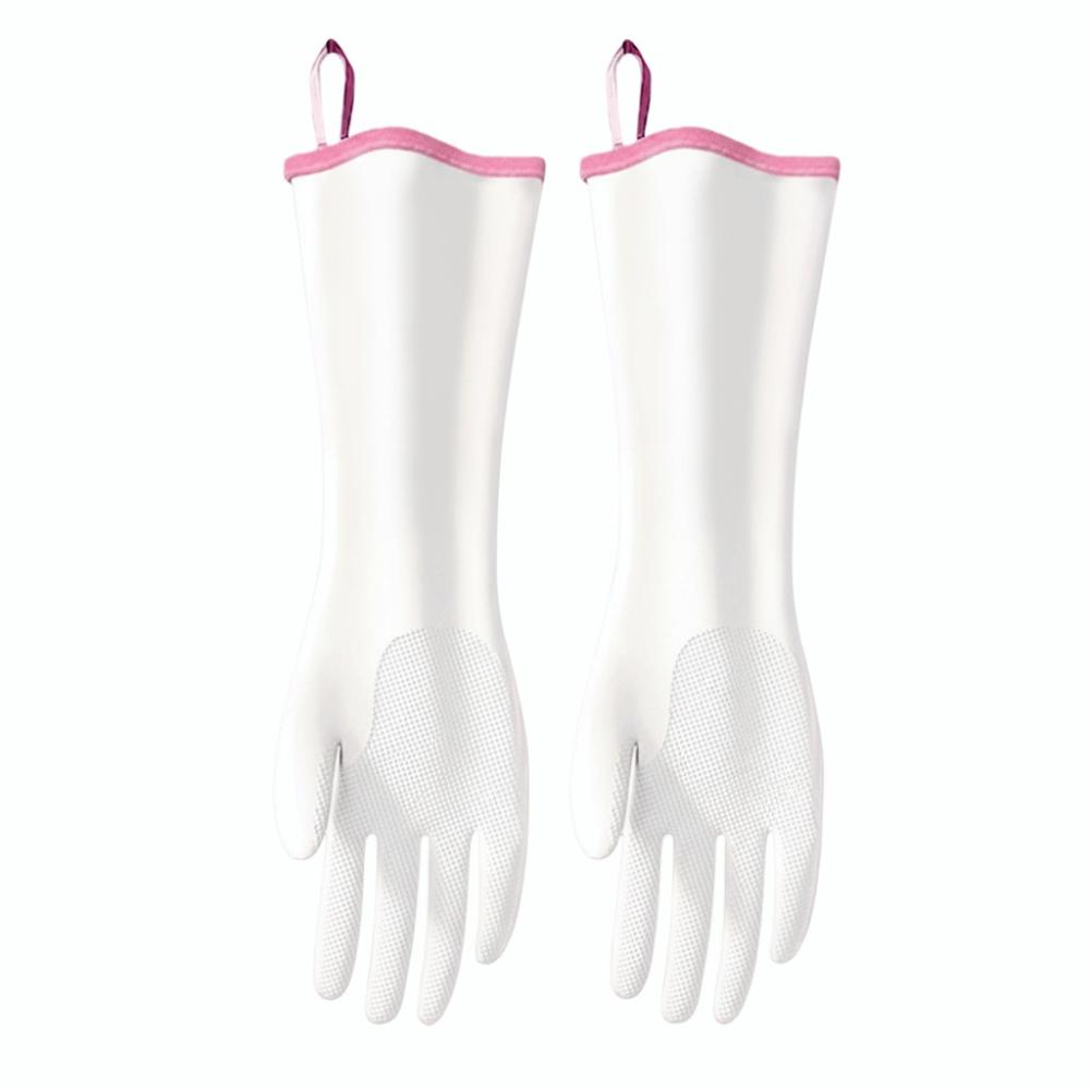

Durable Lengthen Kitchen Cleaning Gloves Latex Thickened Household Gloves Wear-resistant Dishwashing Gloves Household
