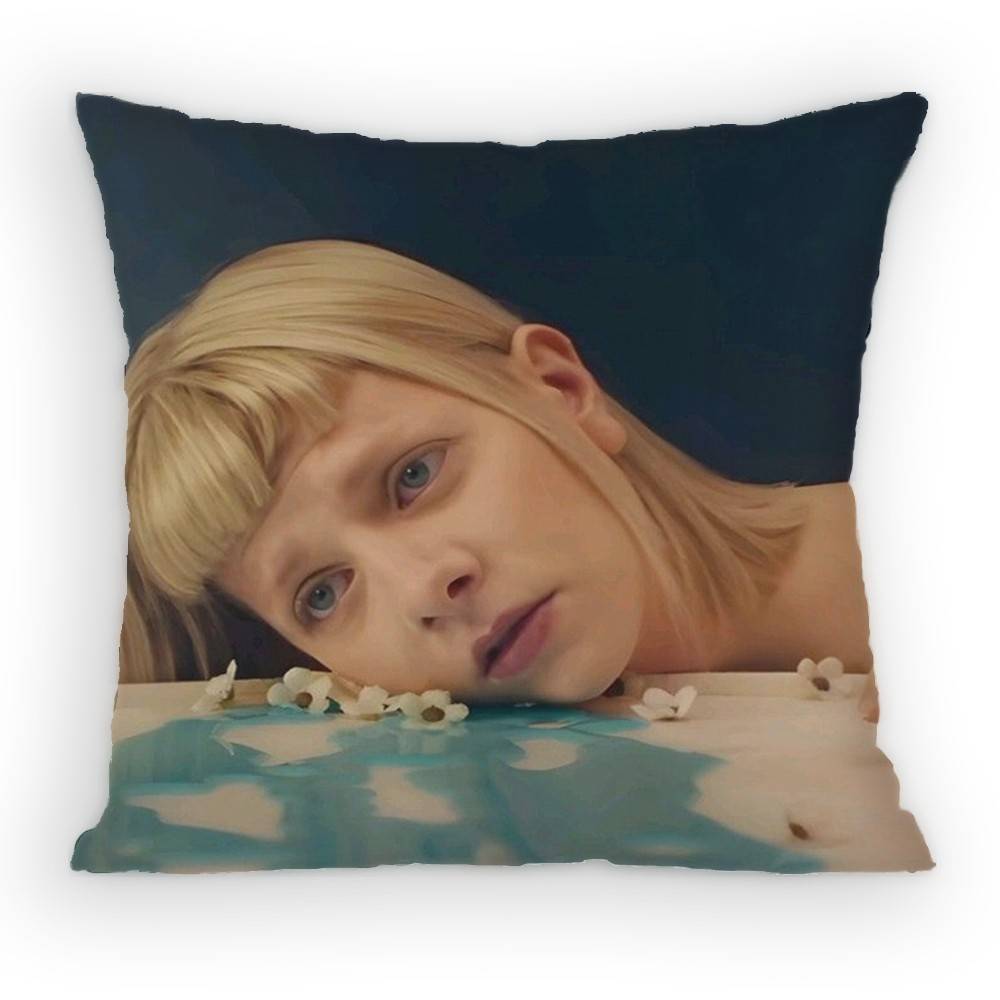Singer AAurora AAksnes Pillow Case Sofa Living Room Bedroom Headboard Backrest Cushion Square Cushion Nap Time