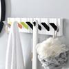 2PCS Piano Hooks Clothes No Punch Back Door Clothes Hat Key Hooks Entry Piano Keys Hats Bags Entryway