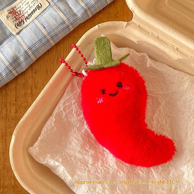 Cute Cartoon Kanto Cooking Doll Pendant Keychain Kawaii Simulation Food Filled Doll Backpack Decoration Pendant Accessories Gift