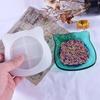 New DIY Crystal Epoxy Resin Mold Irregular Shape Cat Tray Storage Box Silicone Mold
