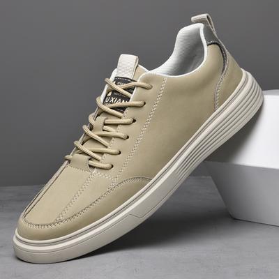 Mode Mode Schnürung Mann Freizeit Schuhe Ausgeschnitten Skateboard Schuhwerk Herren Männlich Bequeme Sneaker Schuh Outdoor All-Match Schul Flachschuhe