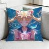 Sailor MMoon AAnime Pillow Case Square DoubleSided Sofa Cushion Cover Bedroom Bedside Pillow Gift