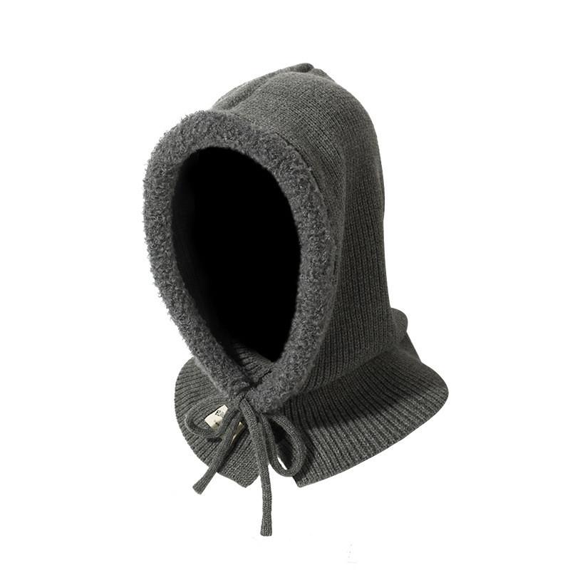 Casual Knit Hat With Fleece Lining For Autumn And Winter Unisex Beanie For Outdoor Use