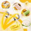 Slicer Banana Ring Cutter Fruit Banana Cut Cucumber Fruit and Vegetable Sausage Ham Slicer Fruit and Vegetable Cutting Tool Kitchen Tools Home Use