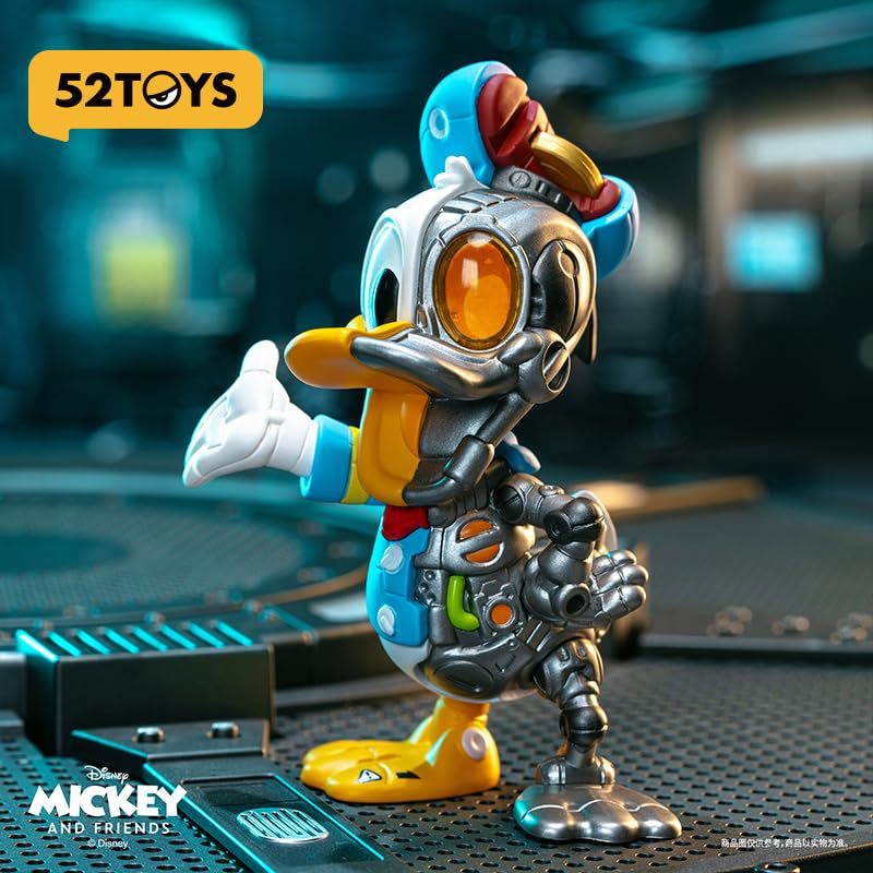 52TOYS BLINDBOX Mickey and Friends Cyborg Series 6-Piece Box