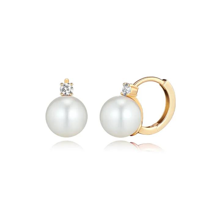 Sensual Pearl 1 Pearl One-Touch Earrings_242500013