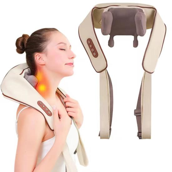 Shoulder And Neck Massager Deep Tissue Massage Device for Muscle Relief Portable Electric Relaxer for Home Office Car