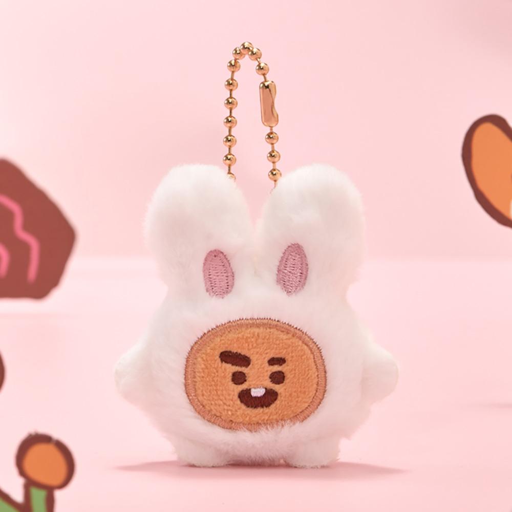 BT21 SHOOKY K-Rabbit Flat Plush Keychain