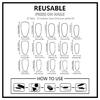 30 Pieces Reusable Faux Nail Pink Cats Eye Effect Almond Shape Press On Nail For Various Occasions