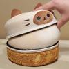 Siamese Cats Memory Foam u-Shaped Pillow Stuffed Plush Animal Cat Portable Neck Pillow For Travel Comfortable Gifts