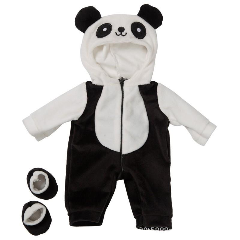 43cm Xiafu Doll Cartoon Jumpsuit & Accessory Set